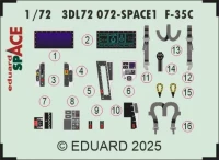 Eduard 3DL72072 F-35C SPACE (TAM) 1/72