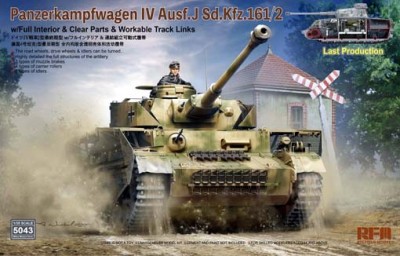 RFM 5043 PzKpfw IV Ausf J Last Production w/full interior 1/35