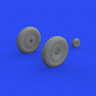 Eduard 648684 BRASSIN Me 163B wheels (GASP.MOD.) 1/48