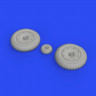 Eduard 648684 BRASSIN Me 163B wheels (GASP.MOD.) 1/48