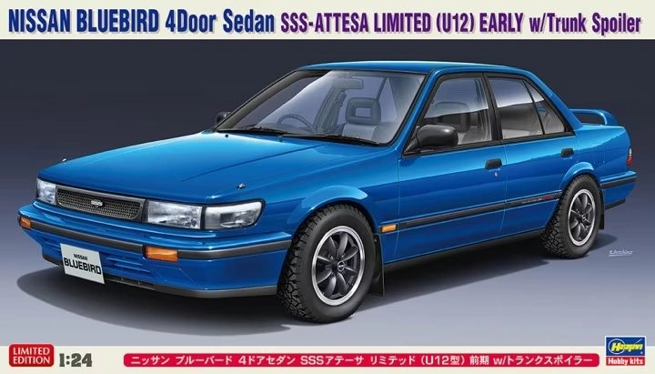 Hasegawa 20562 Nissan Bluebird 4Door 1/24