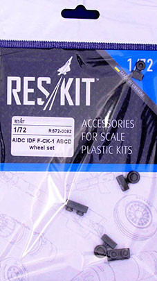 Reskit RS72-0092 AIDC IDF F-CK-1 ABCD wheels set (MBOX) 1/72