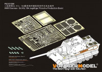 Voyager Model PE351086 WWII German Sd.Kfz.184 Jagdtiger Porsche Production Basic (For TAKOM 8002) 1/35