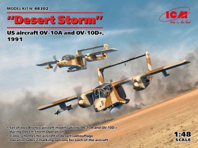 ICM 48302 'Desert Storm' - OV-10A and OV-10D+ (1991) 1/48