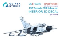 Quinta studio QDS+32232 Tornado ECR Italian (Italeri) (Малая версия) 1/32