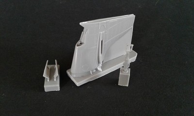 Aims AIMS32P029 Mk.VIII Spitfire tail (designed to be used with Revell Supermarine Spitfire Mk.IXc kit) 1/32