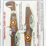 AML AMLC48036 Декали Supermarine Spitfire Mk.IIb 1/48