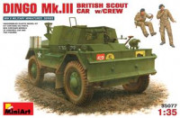MiniArt 35077 Британский бронеавтомобиль Dingo Mk.III с экипажем