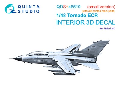 Quinta studio QDS+48519 Tornado ECR (Italeri) (малая версия) 1/48