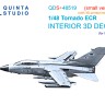 Quinta studio QDS+48519 Tornado ECR (Italeri) (малая версия) 1/48