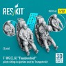 Reskit F32068 F-105 (F, G) Thunderchief pilots sitting 1/32