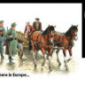 Master Box 03538 Повозка с лошадьми, крестьяне и немцы 1/35