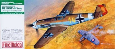 Fine Molds FL5 Bf 109F-4/Trop (3./JG 27 H.-J. Marseille) 1/72