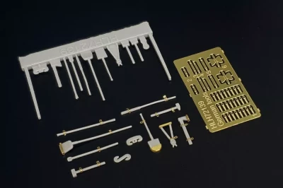 Hauler HLH-72139 German tank tools (resin&amp;PE set) 1/72