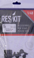 Reskit RS48-0124 T-2C Buckeye wheels set (SP.HOBBY) 1/48