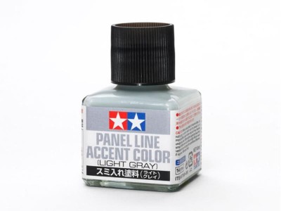 Tamiya 87189 Смывка Panel Line Accent Color Light Gray