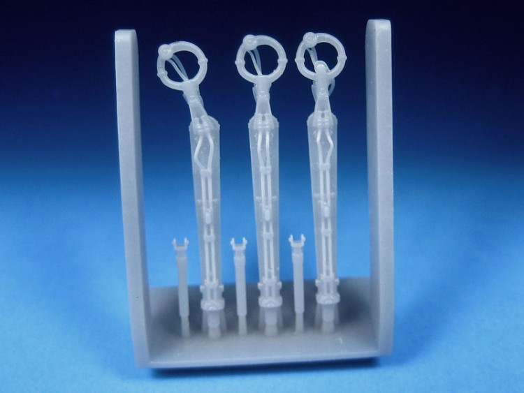 Barracuda Studios BCR48505 Supermarine Spitfire Early Style Control Column (designed to be used with Eduard and Tamiya kits) 1/48
