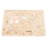 Baumi 11027 КАМАЗ-53501 бортовой с тентом (клей в комплекте) 1/35