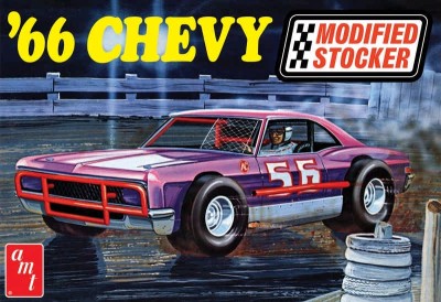 AMT 1183 1966 Chevy Impala Modified Stocker 1/25