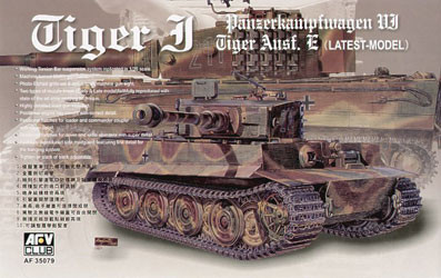 AFV club 35079 PzKpfv VI Tiger I (late) 1/35