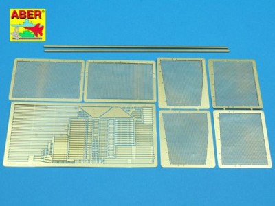 Aber 35A066 Side mesh screens Pz.Kpfw.IVJ, Sturmgeschutz/StuG.IV Late, JagdPz.Kpfw.IVA 1/35