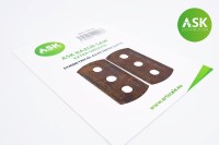 Art Scale 200-T0010 2 pc ASK Razor Saw 43/43 teeth No Scale