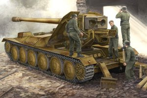 Trumpeter 05523 12,8cm PAK 44 Waffentrager Krupp