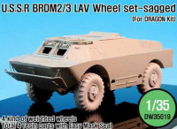 DEF Model DW35019 Колеса для BRDM-2/3 LAV