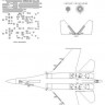 New Ware M0928 Mask Su-35S Flanker-E EXPERT (GWH) 1/72