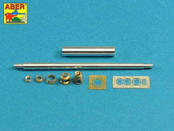 Aber 35 L-269 German 8,8cm Two part Pak 43/3 L/71 barrel for Jagdpanther Ausf.G1 Sd.Kfz.173 late & Ausf.G2 (designed to be used with Meng Model kits) 1/35