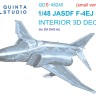 Quinta Studio QDS-48245 F-4EJ Kai (ZM SWS) (Малая версия) 3D Декаль интерьера кабины 1/48