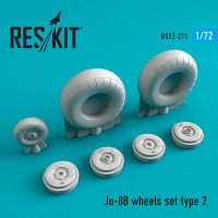 Reskit RS72-0271 Ju-88 wheels set type 12 1/72