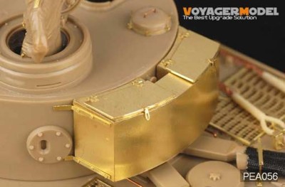 Voyager Model PEA056 Фототравление WWII German Tiger I Stowage bin (Africa Troop) (For All)(распродажа) 1/35