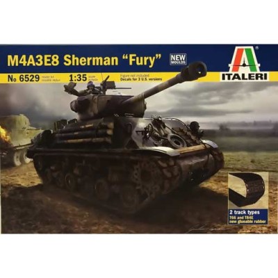 Italeri 06529 Танк M4A3E8 Sherman &quot;Fury&quot; 1/35
