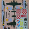 Kora Model DEC4836 Dornier Do-17E (Croatian AF) декали 1/48