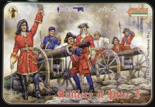 Strelets STR04272 Artillery of Peter 1st 1/72