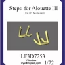Lf Model 3D7253 Steps for Alouette III (LF) 1/72