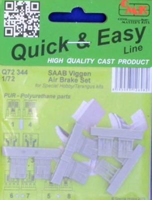 CMK Q72344 SAAB Viggen Air Brake Set (SP.H./TARA) 1/72