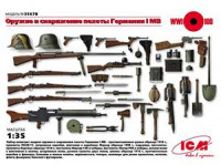 ICM 35678 WWI German Infantry Weapon and Equipment 1/35