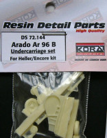 Kora Model DS72144 Arado Ar 96B Undercarriage set (HELL/ENCORE) 1/72