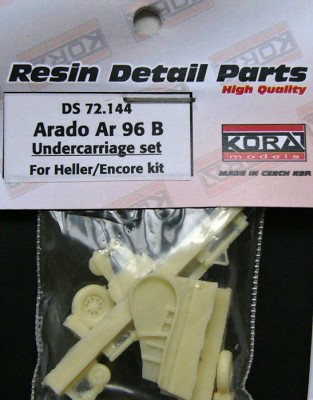 Kora Model DS72144 Arado Ar 96B Undercarriage set (HELL/ENCORE) 1/72