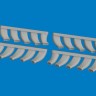 Eduard 672404 BRASSIN Mosquito exhaust stacks PRINT (TAM) 1/72