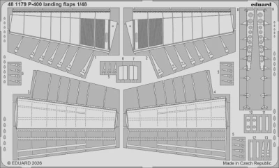 Eduard 481179 SET P-400 landing flaps (ARMA H.) 1/48