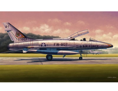 Trumpeter 02840 Самолет F-100F &quot;Супер Сейбр&quot; 1/48