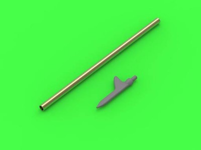 Master AM-72-146 1/72 US WWII Pitot Tube 'Shark Fin' type