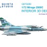 Quinta studio QD72250 Mirage 2000C (Dream Model) 1/72