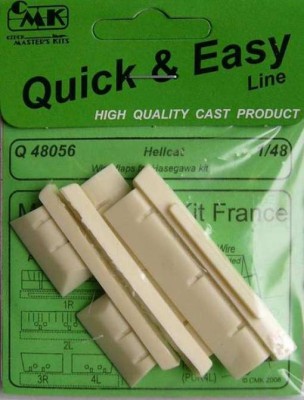 CMK Q48056 Hellcat Landing Flaps for HAS 1/48