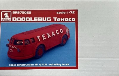 Brengun BRS-72022 Doodlebug Texaco US refuelling truck (resin) 1/72