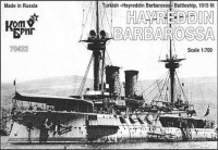 Combrig 70432 Turkish Hayreddin Barbarossa Battleship, 1915 fit 1/700