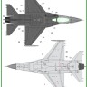 Model Maker Decals D72034 Portuguese Lockheed-Martin General-Dynamics F-16AM NTM 2011 1/72
